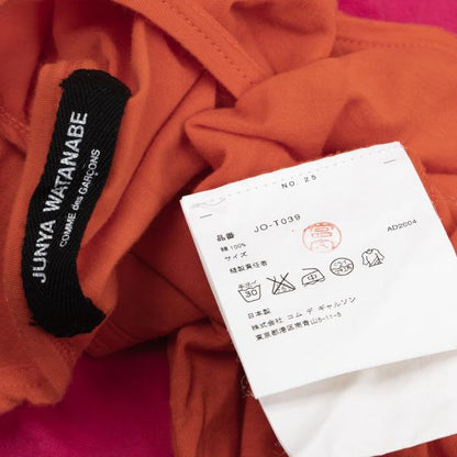 JUNYA WATANABE COMME des GARCONS Cotton Pink Orange Size M