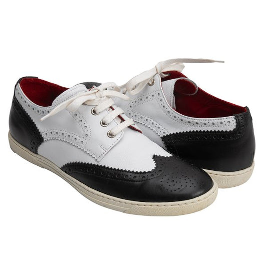 JUNYA WATANABE MAN x JW MAN x Tricker's Wingtip Leather Shoes White Size 26cm