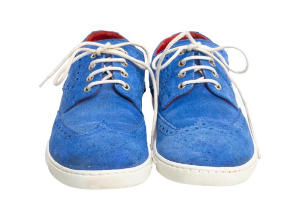 Tricker's x JUNYA WATANABE MAN Wingtip Suede Shoes Blue Size 26cm