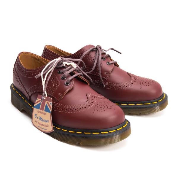 Dr.Martens x COMME des GARCONS HOMME DEUX Wingtip Shoes Red Size 26cm