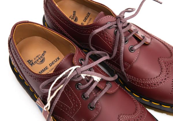 Dr.Martens x COMME des GARCONS HOMME DEUX Wingtip Shoes Red Size 26cm