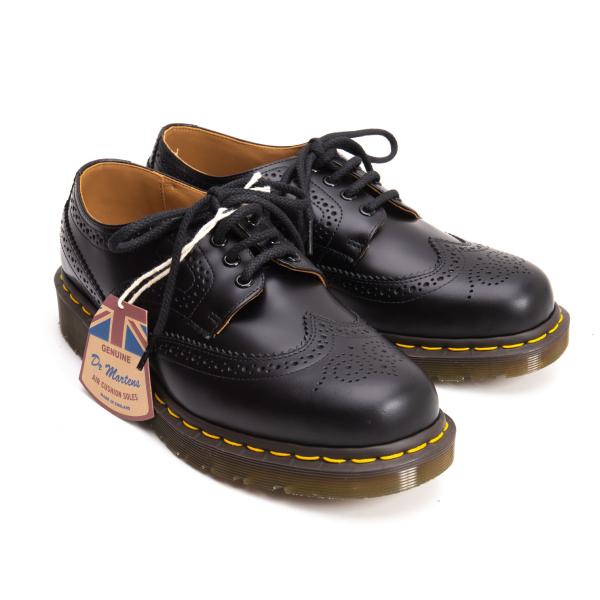 Dr.Martens x COMME des GARCONS HOMME DEUX Wingtip Shoes Black Size 26cm