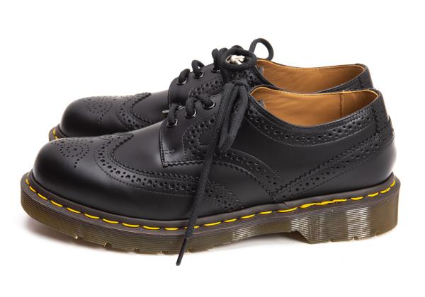 Dr.Martens x COMME des GARCONS HOMME DEUX Wingtip Shoes Black Size 26cm