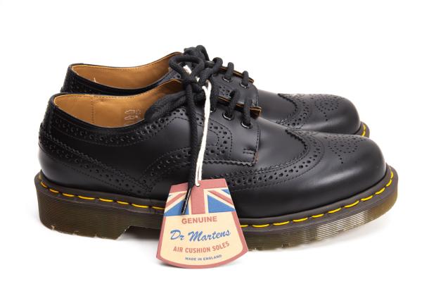 Dr.Martens x COMME des GARCONS HOMME DEUX Wingtip Shoes Black Size 26cm