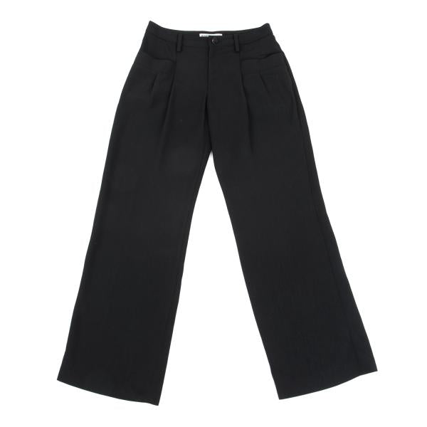 ISSEY MIYAKE Front Pocket Design Pants Black Size 1