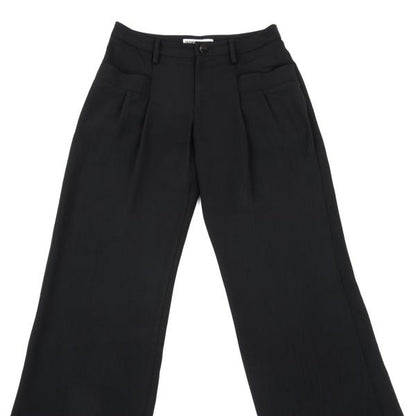 ISSEY MIYAKE Front Pocket Design Pants Black Size 1