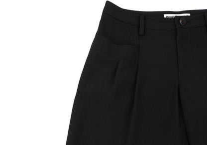ISSEY MIYAKE Front Pocket Design Pants Black Size 1