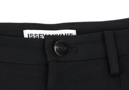 ISSEY MIYAKE Front Pocket Design Pants Black Size 1