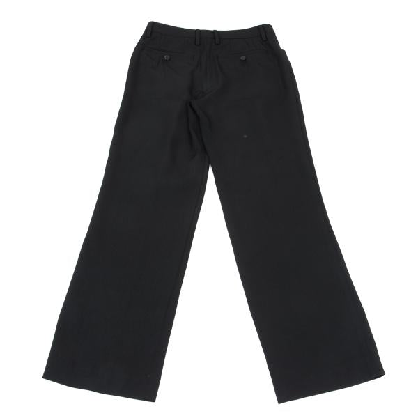 ISSEY MIYAKE Front Pocket Design Pants Black Size 1