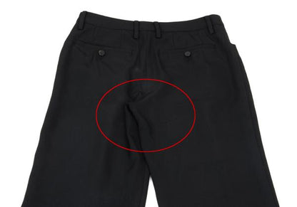 ISSEY MIYAKE Front Pocket Design Pants Black Size 1