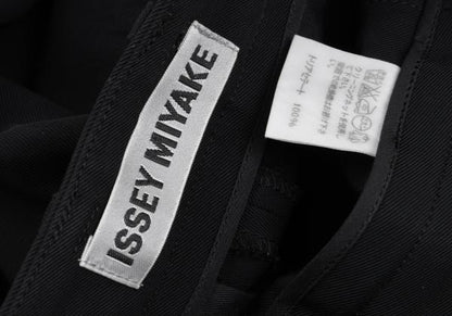 ISSEY MIYAKE Front Pocket Design Pants Black Size 1