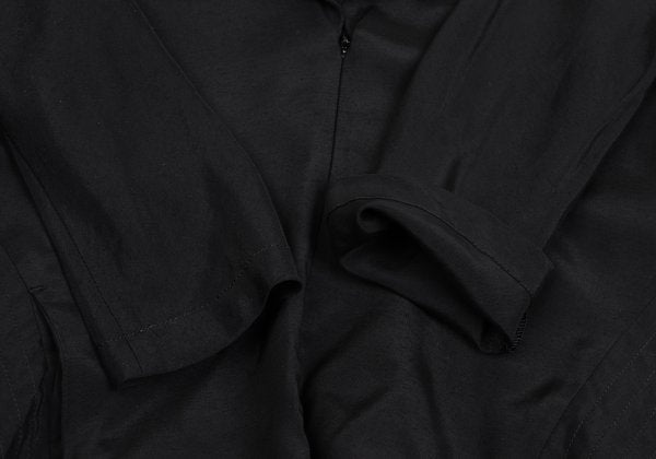 Yohji Yamamoto FEMME 04SS Rayon Drape Dress Black Size 1