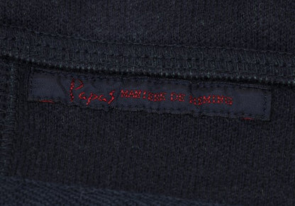 Papas Piping Cotton Jacket Blue Size 50L