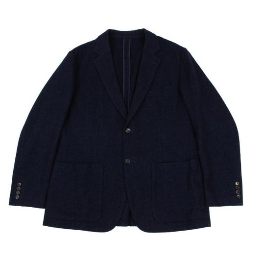 Papas Loro Piana Wool Jacket Navy Size L