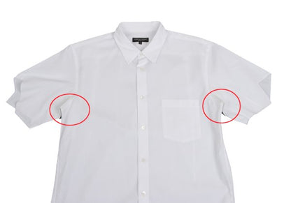 COMME des GARCONS HOMME PLUS Cotton Short Shirt White Size S