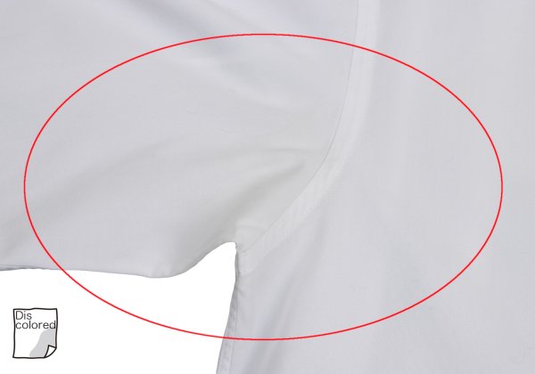 COMME des GARCONS HOMME PLUS Cotton Short Shirt White Size S