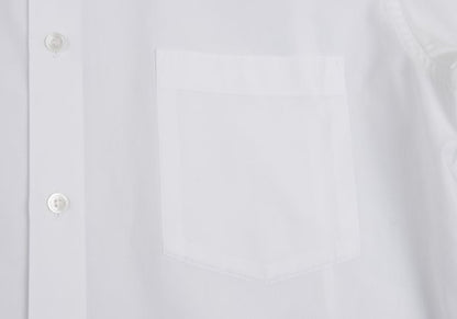 COMME des GARCONS HOMME PLUS Cotton Short Shirt White Size S