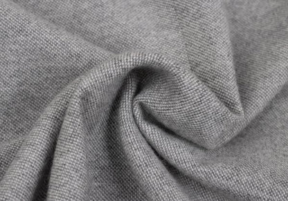 Papas Cashmere Blend Wool Tailored Light Gray Jacket Size 50L