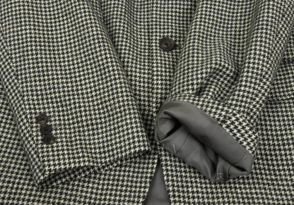 Papas Joshua Ellis Camel Houndstooth Blazer Beige Size 48M