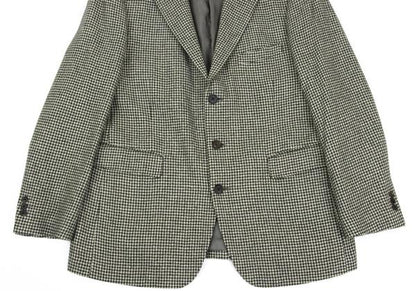 Papas Joshua Ellis Camel Houndstooth Blazer Beige Size 48M