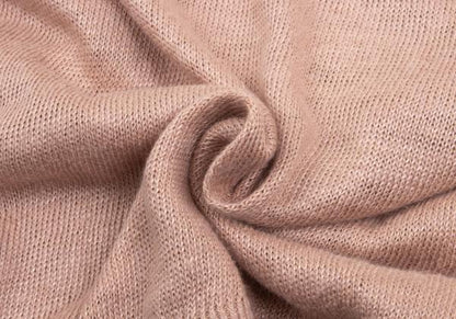 Papas+ Linen Cotton Knit Vest Pink Size L