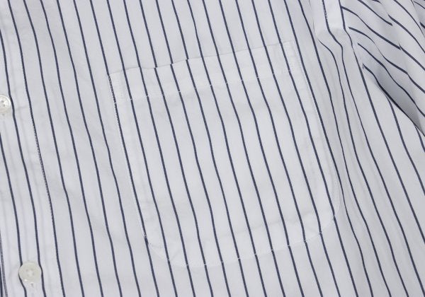 Papas+ Cotton Stripe Button Down Shirt Size L