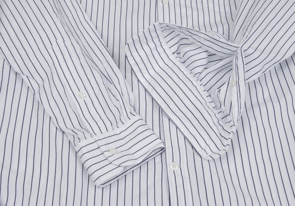 Papas+ Cotton Stripe Button Down Shirt Size L