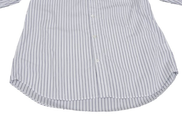 Papas+ Cotton Stripe Button Down Shirt Size L