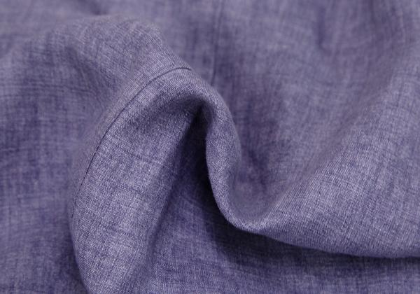Papas LEOMASTER Linen Gilet Purple Size L