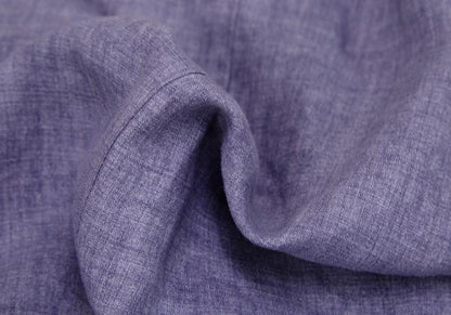 Papas LEOMASTER Linen Gilet Purple Size L