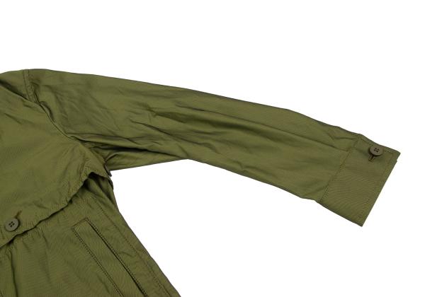 ISSEY MIYAKE 2017 Pre-Fall Gunflap Polyester Jacket Size 2