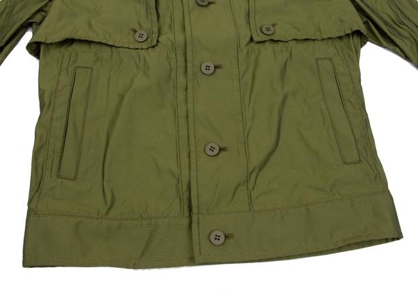 ISSEY MIYAKE 2017 Pre-Fall Gunflap Polyester Jacket Size 2