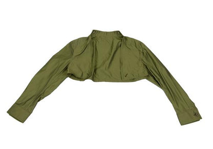 ISSEY MIYAKE 2017 Pre-Fall Gunflap Polyester Jacket Size 2