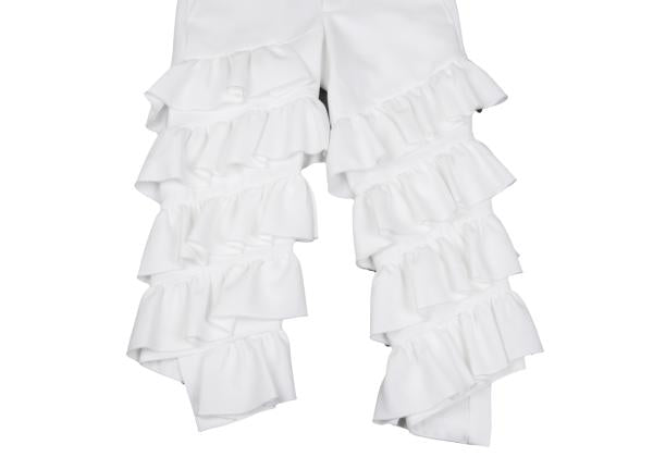 COMME des GARCONS HOMME PLUS 24AW Poly Pants White Size S
