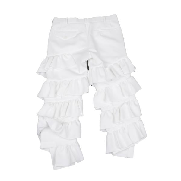COMME des GARCONS HOMME PLUS 24AW Poly Pants White Size S