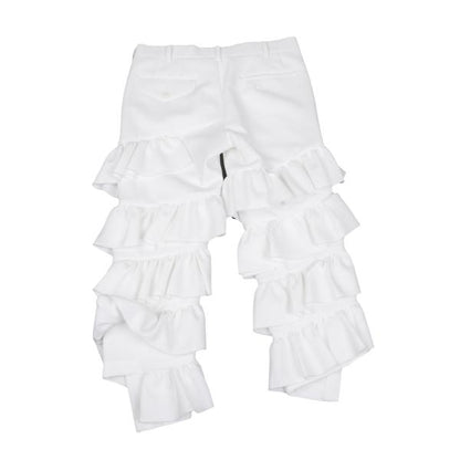 COMME des GARCONS HOMME PLUS 24AW Poly Pants White Size S