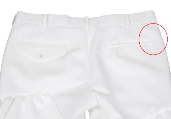 COMME des GARCONS HOMME PLUS 24AW Poly Pants White Size S
