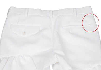 COMME des GARCONS HOMME PLUS 24AW Poly Pants White Size S