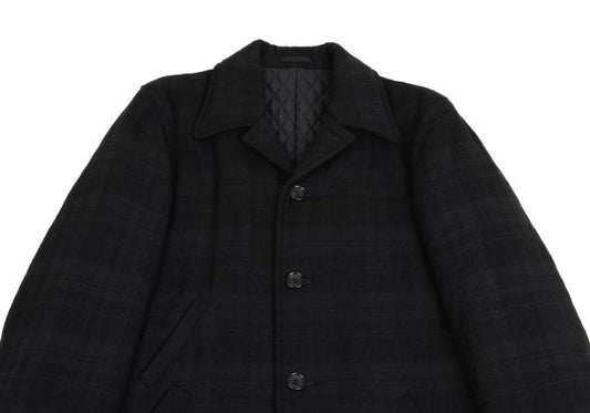 COMME des GARCONS HOMME Shadow Check Jacket Black Size S