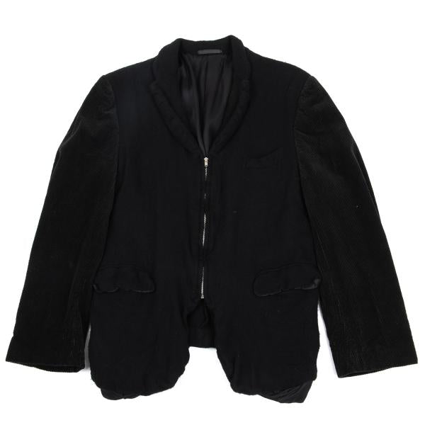 COMME des GARCONS HOMME PLUS Shrunk Jacket Black Size M