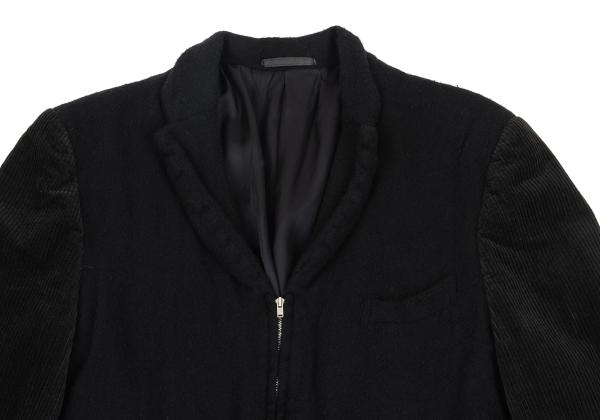 COMME des GARCONS HOMME PLUS Shrunk Jacket Black Size M
