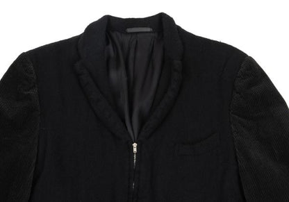 COMME des GARCONS HOMME PLUS Shrunk Jacket Black Size M