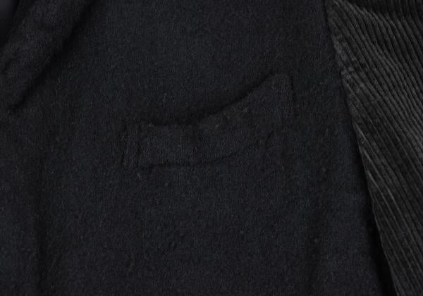 COMME des GARCONS HOMME PLUS Shrunk Jacket Black Size M