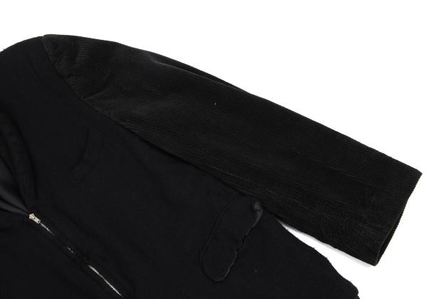 COMME des GARCONS HOMME PLUS Shrunk Jacket Black Size M