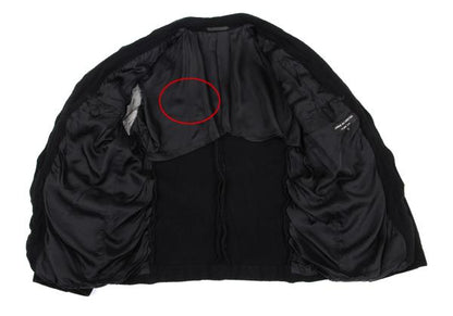 COMME des GARCONS HOMME PLUS Shrunk Jacket Black Size M
