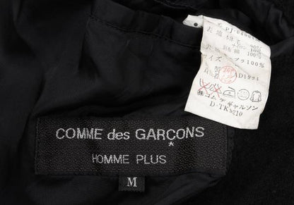 COMME des GARCONS HOMME PLUS Shrunk Jacket Black Size M