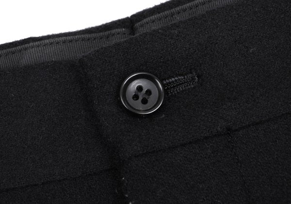 COMME des GARCONS HOMME Mixed Material Pants Black Size L
