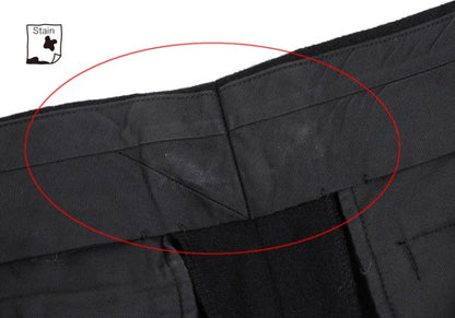 COMME des GARCONS HOMME Mixed Material Pants Black Size L