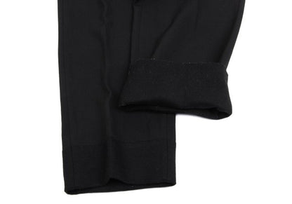 COMME des GARCONS HOMME Mixed Material Pants Black Size L