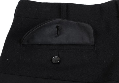 COMME des GARCONS HOMME Mixed Material Pants Black Size L